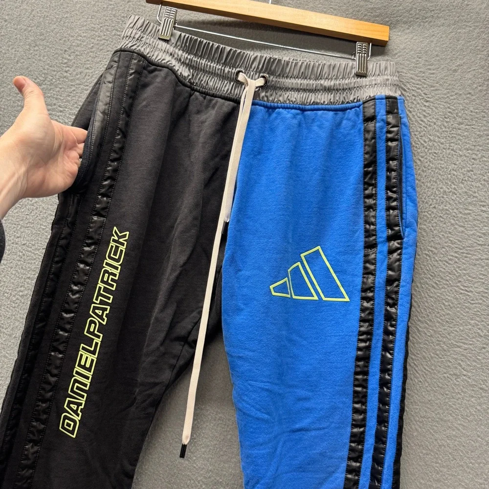 Adidas Sweatpants Mens L Daniel Patrick James Harden Collab Colorblock Joggers